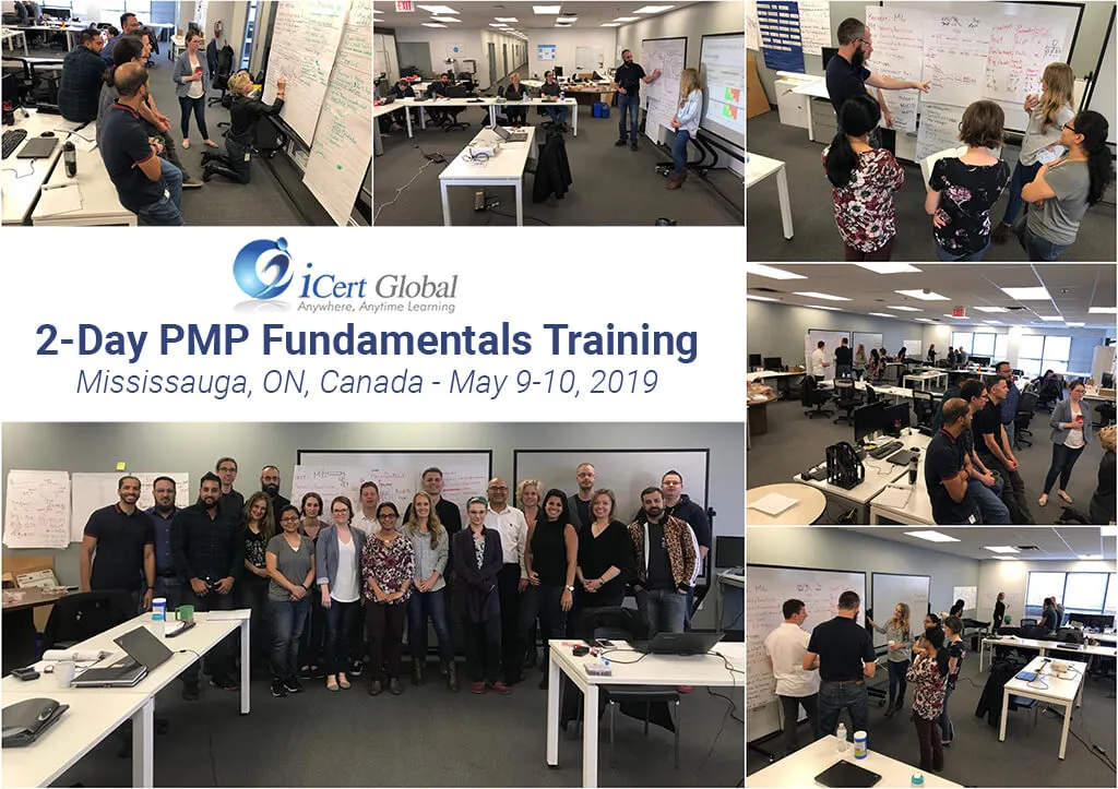 PMP Fundamentals Training Classroom Mississauga ON Canada May 2019 Learners Era